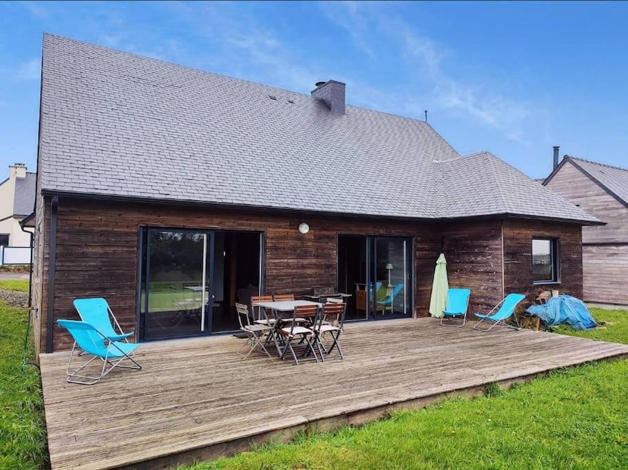 Belle Maison En Bois Perros - La Lande Exterior foto